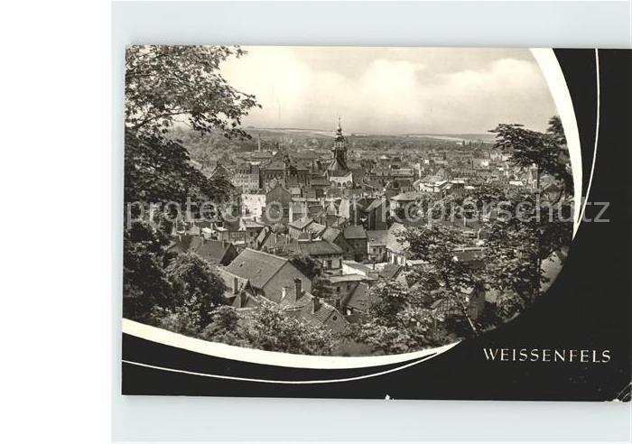 Weissenfels Saale Blick vom Klemmberg