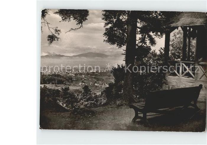 BADENWEILER BW Blick von der Sophienruhe