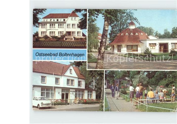 Boltenhagen Ostseebad Ferienheim Uns Huesung Pavillon Bar Kurverwaltung Minigolf