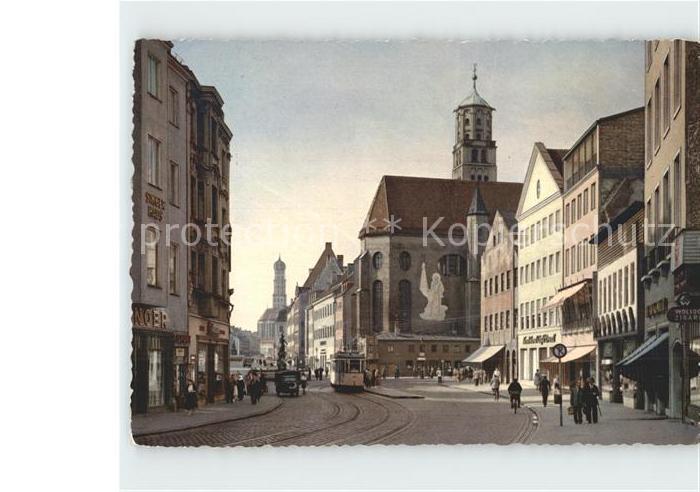 Augsburg St Moritz Strassenpartie