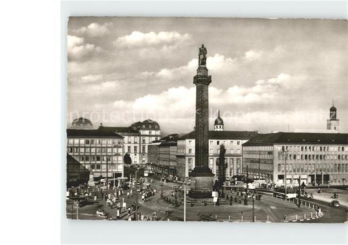 Darmstadt Luisenplatz Saeule