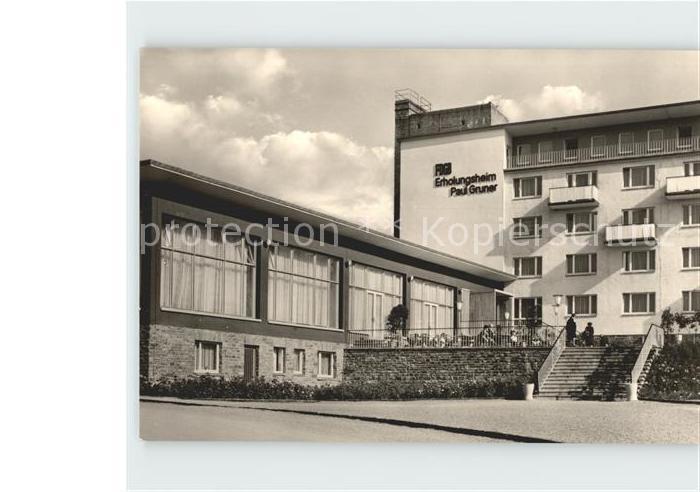 Caemmerswalde FDGB Erholungsheim Paul Gruner