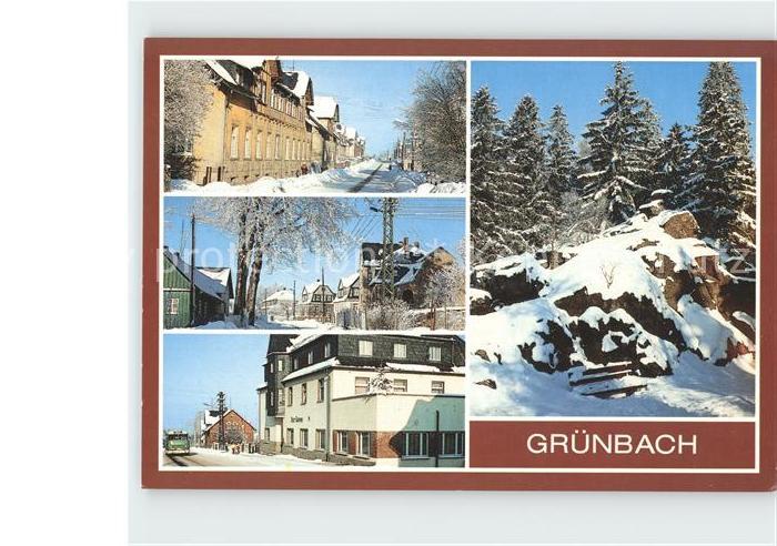 Gruenbach Vogtland Falkensteinstr Neustaedter Str Gaststaette Zur Tanne Wendelst