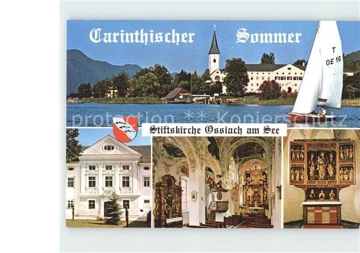Ossiachersee Stiftskirche Details Carinthischer Sommer