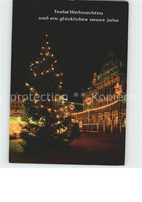 BREMEN  CITY Weihnachtsmarkt am Rathaus