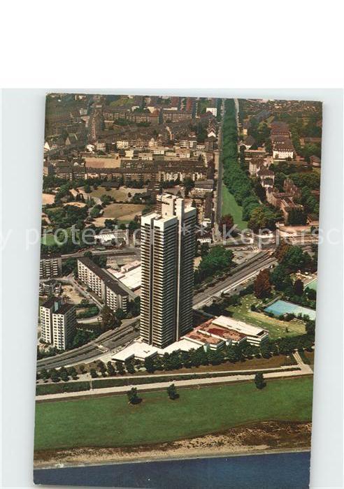 Koeln Rhein Colonia Haus Fliegeraufnahme