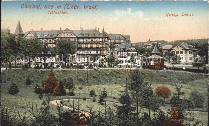 Oberhof Thueringen Schlosshotel Herzogliches Schloss
