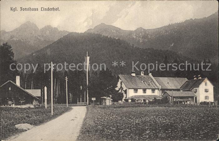 Linderhof Ettal Koenigliches Forsthaus