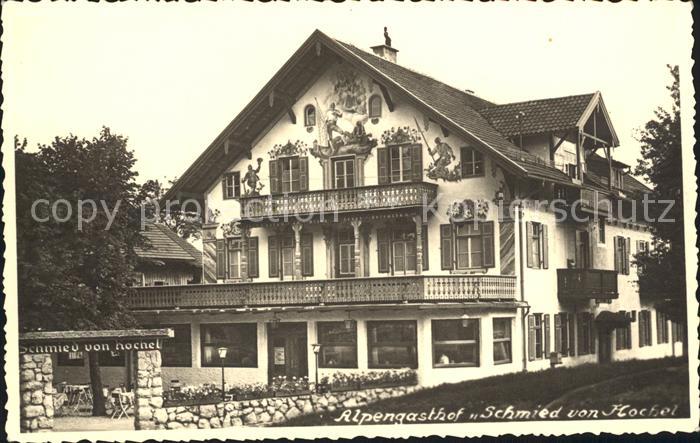 Kochel See Alpengasthof Schmied von Kochel