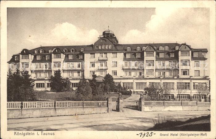 Koenigstein Taunus Grand Hotel Koenigsteiner Hof