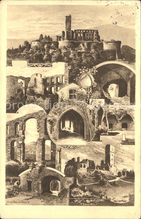 Koenigstein Taunus Burgruine Details