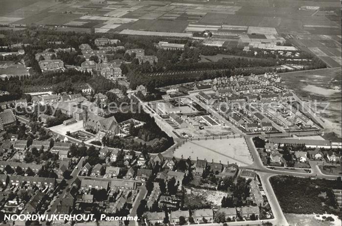 Noordwijkerhout Panorama Fliegeraufnahme