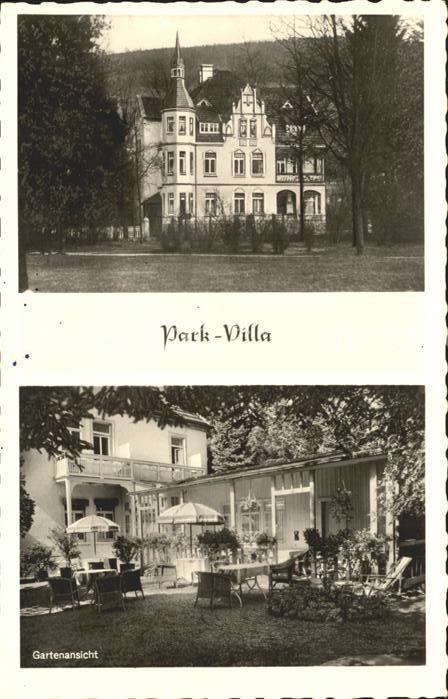 Bad Orb Park Villa Gartenansicht