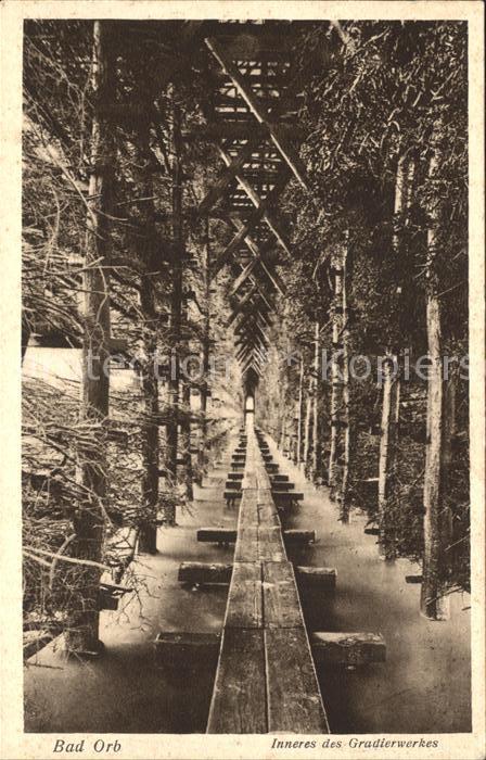 Bad Orb Inneres des Gradierwerkes
