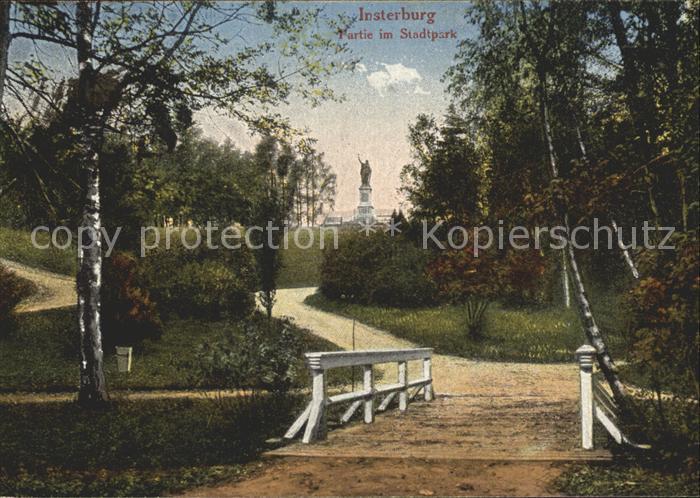 Insterburg Tschernjachowsk Partie im Stadtpark