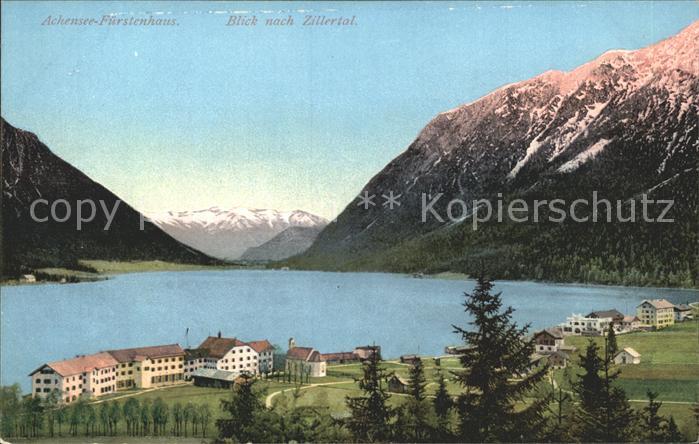 Achensee Fuerstenhaus Blick ins Zillertal