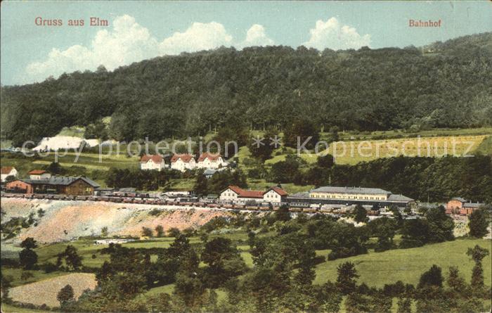 Elm Braunschweig Teilansicht mit Bahnhof