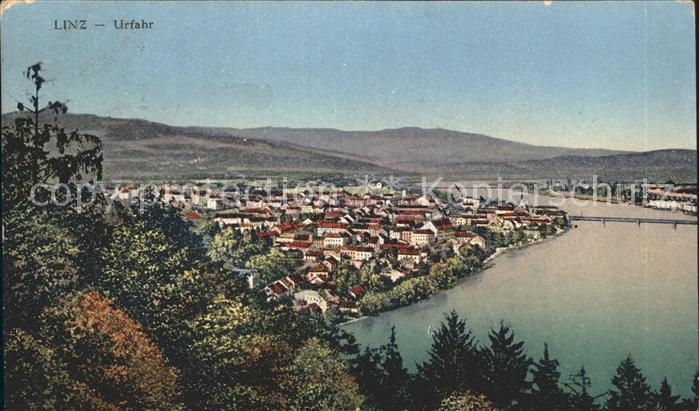 Linz Donau Urfahr Panorama