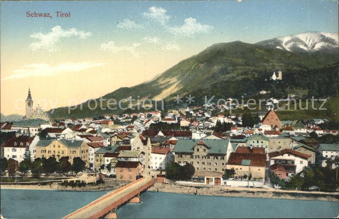 Schwaz Tirol Ortsansicht