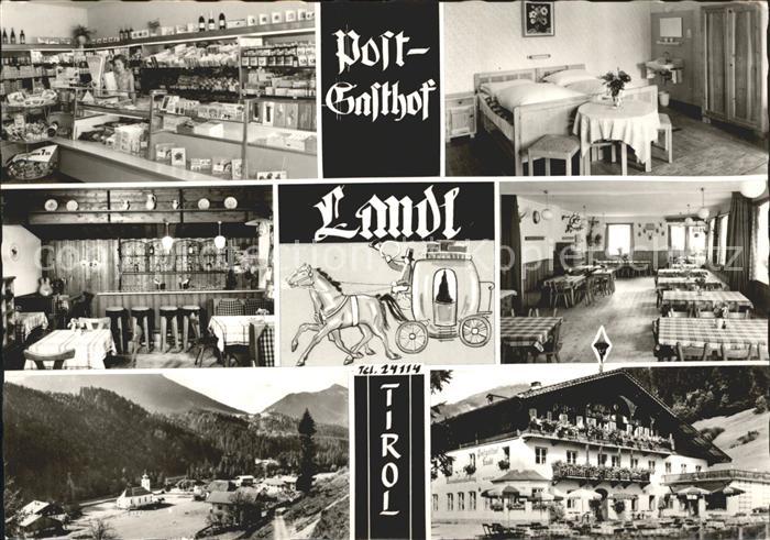 Landl Thiersee Postgasthof Panorama Postkutsche