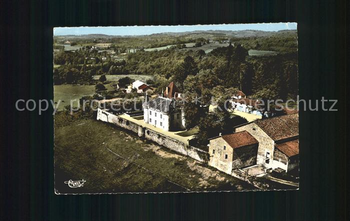 La Coquille Chateu de Vieillecour vue aerienne
