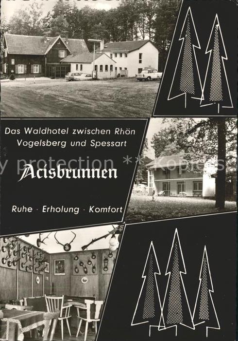 Schluechtern Acisbrunnen Waldhotel Restaurant