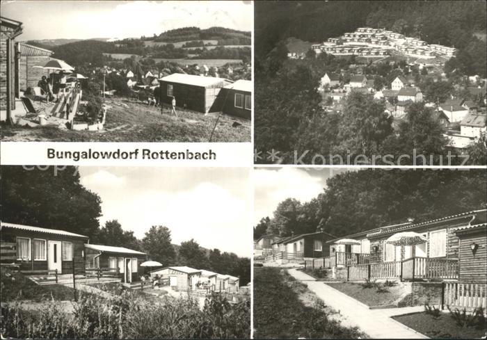 Rottenbach Thueringen Bungalowdorf