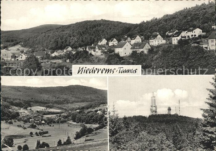 Niederems Teilansichten Panorama Sender Turm