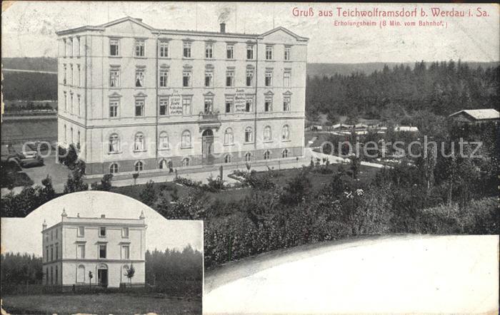 Teichwolframsdorf Erholungsheim Bahnpost