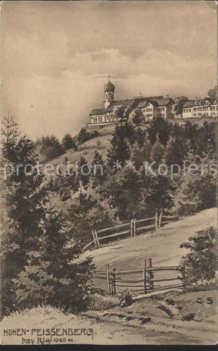 Hohenpeissenberg Kuenstlerkarte