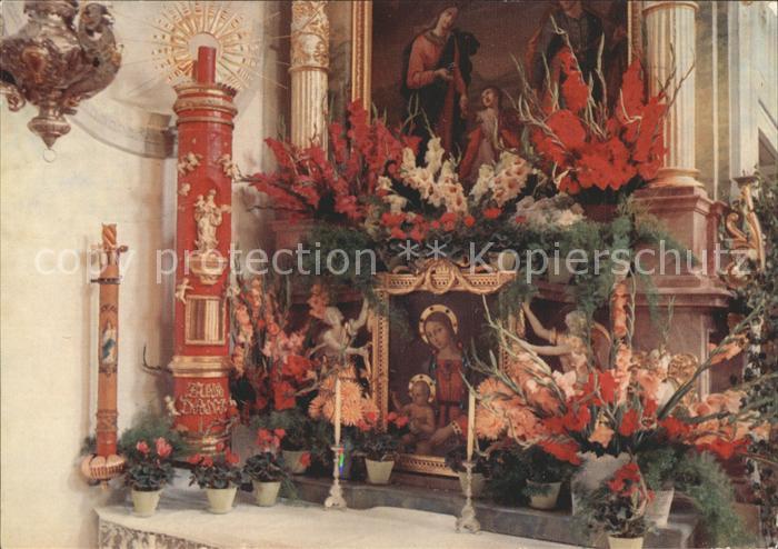 Bernried Starnberger See Marienaltar Pfarrkirche