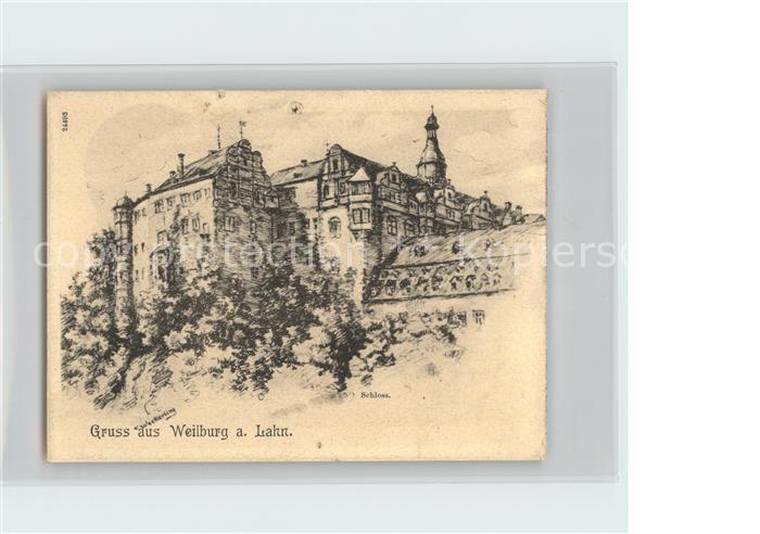 Weilburg Schloss Kuenstlerkarte