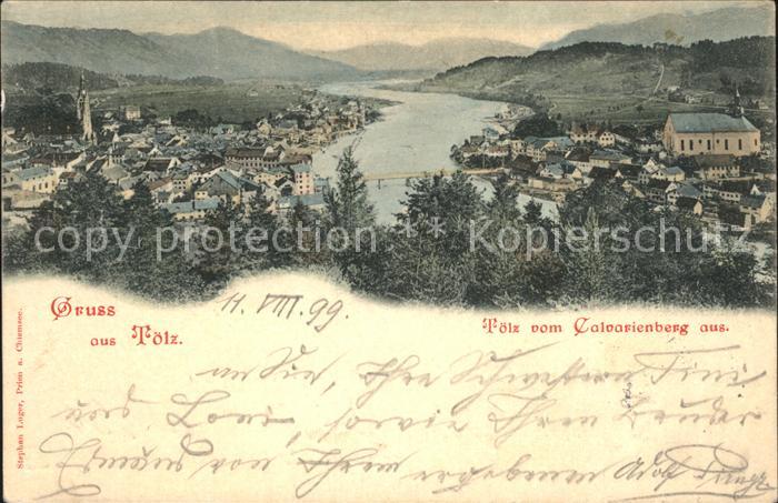 Bad Toelz Blick vom Calvarienberg