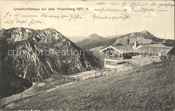 Tegernsee Bayern Hirschberg Berghaus