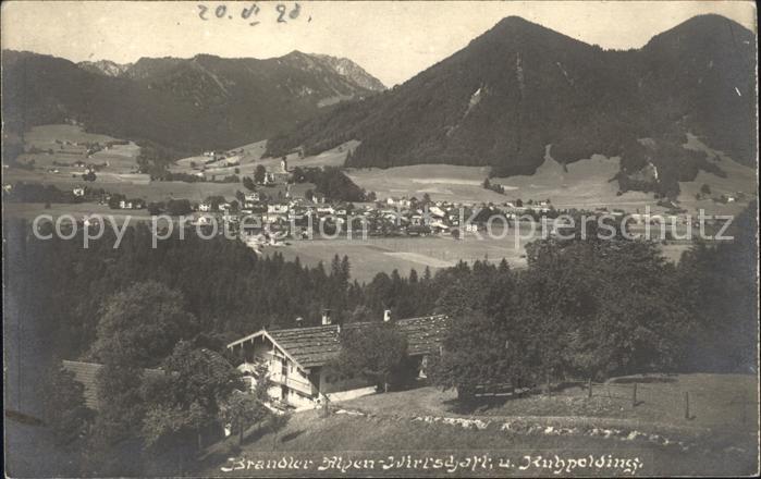 Ruhpolding Bayern Brandler Alpenwirtschaft