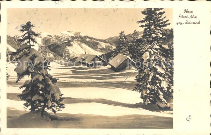 Obere Firstalm Bayern Rotwand