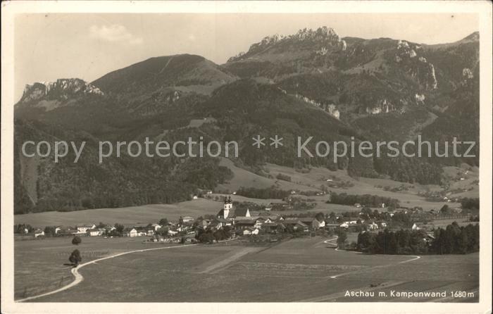 Aschau Chiemgau mit Kampenwand