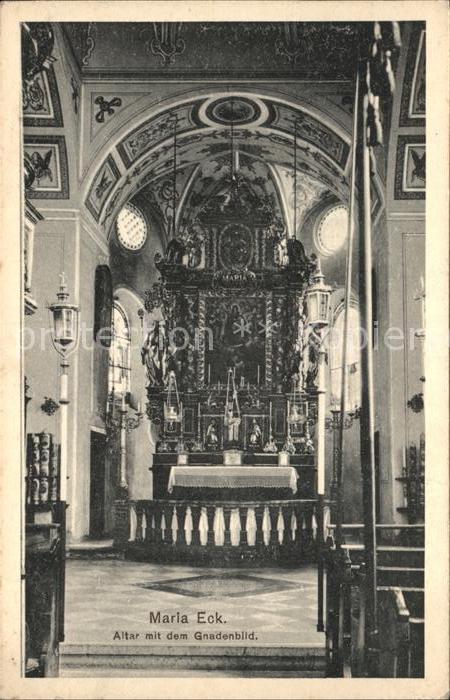 Maria Eck Altar mit Gnadenbild