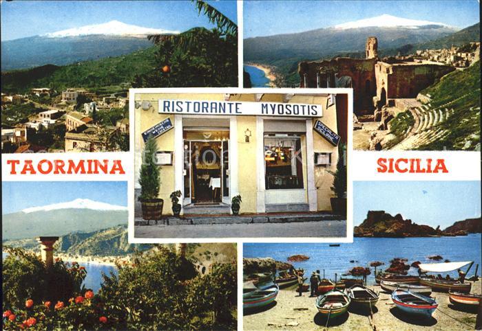 Taormina Sizilien Da Gennaro Restaurant Myosotis