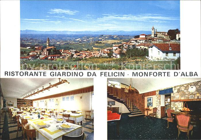 Cuneo Restaurant Giardino da Felicin Monforte D`Alba