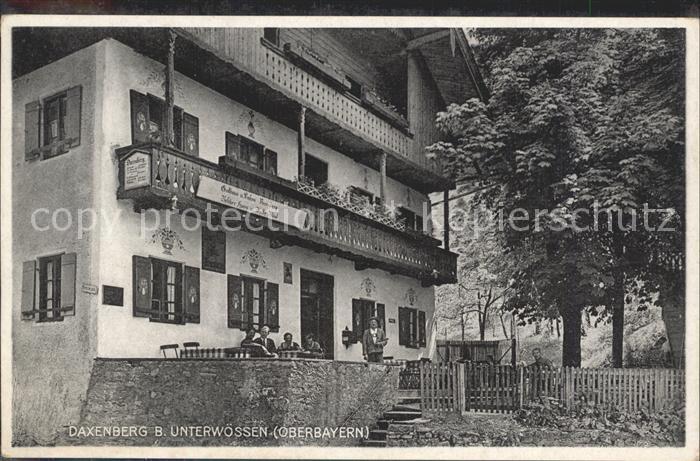 Daxenberg bei Unterwoessen Gasthaus Pension