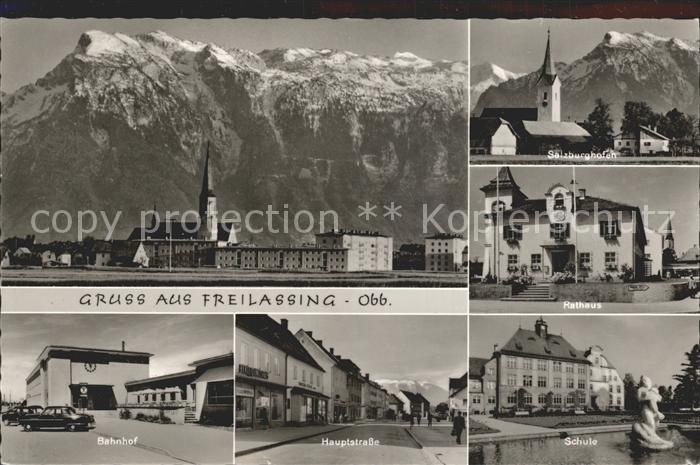 Freilassing Hauptstrasse Bahnhof