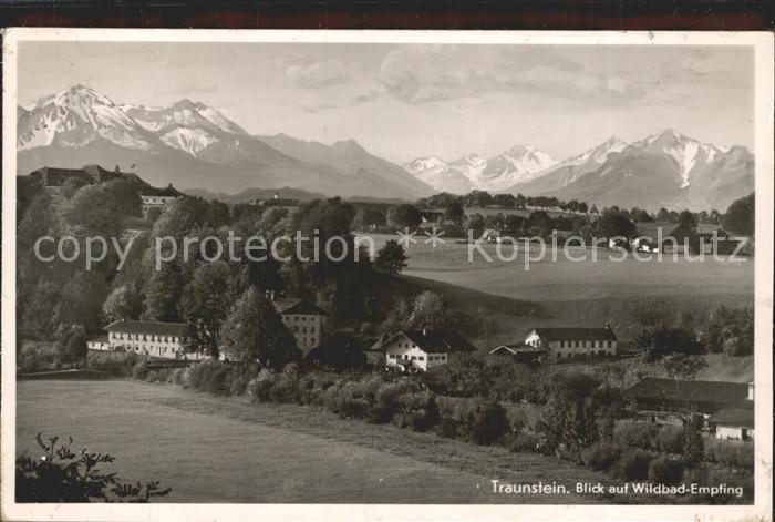 Traunstein Oberbayern mit Wildbad-Empfing