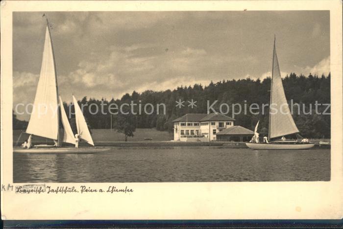 Prien Chiemsee Segelboote