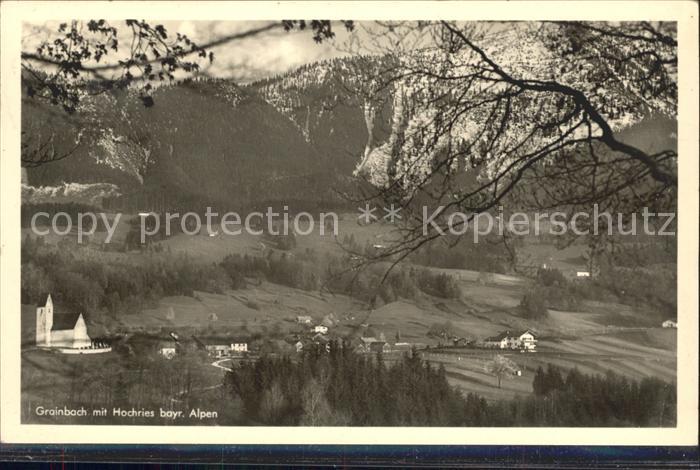 Grainbach mit Hochries