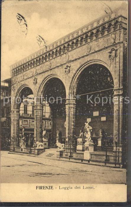 Firenze Florenz Loggia dei Lanzi