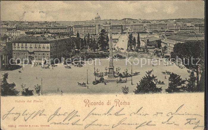 Roma Rom Platz mit Saeule