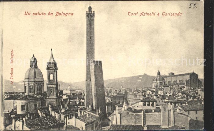 Bologna Torri Asinelle e Garisenda