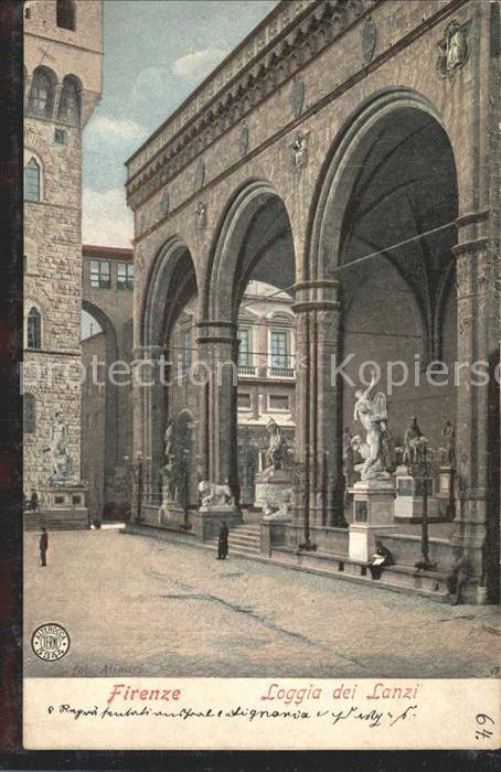 Firenze Florenz Loggia dei Lanzi