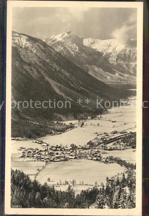 Bayrischzell mit Aiplspitze